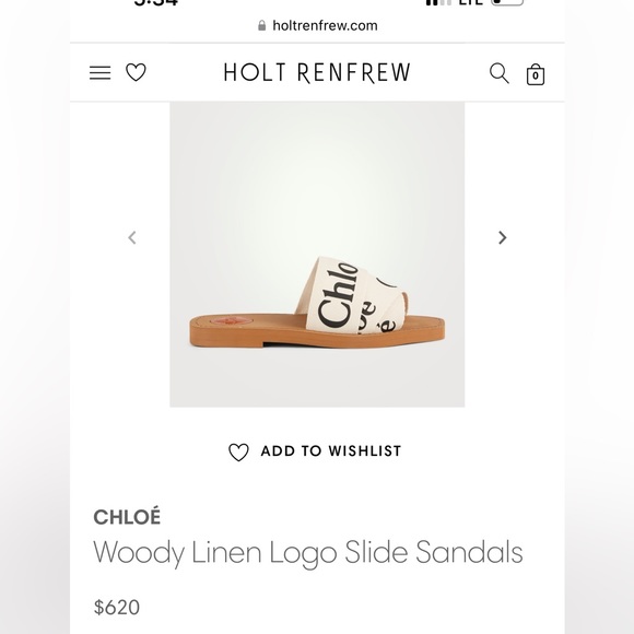 Chloe Sandals sz 42 - Picture 2 of 3